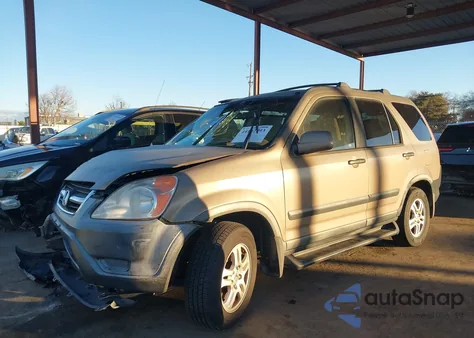 2004 Honda Cr-V Ex из США, поврежденный, VIN JHLRD78844C052706
